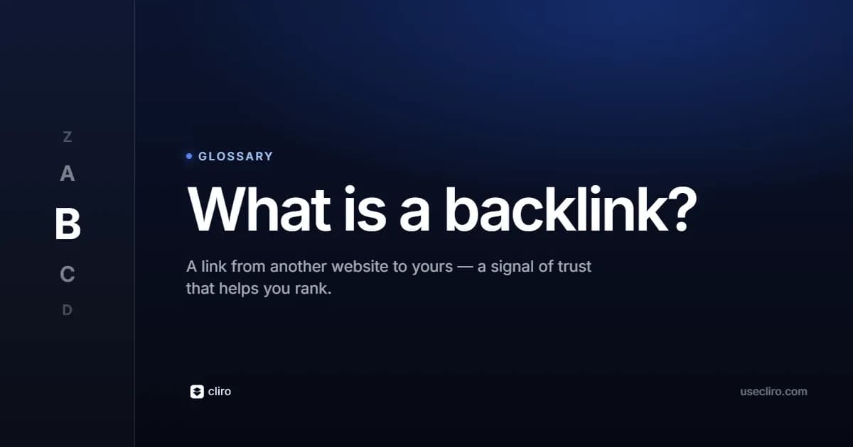 What Is a Backlink? Why Inbound Links Still Matter