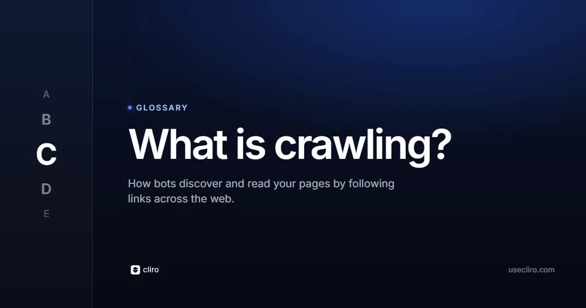What Is Crawling in SEO? How Search Bots Find Pages