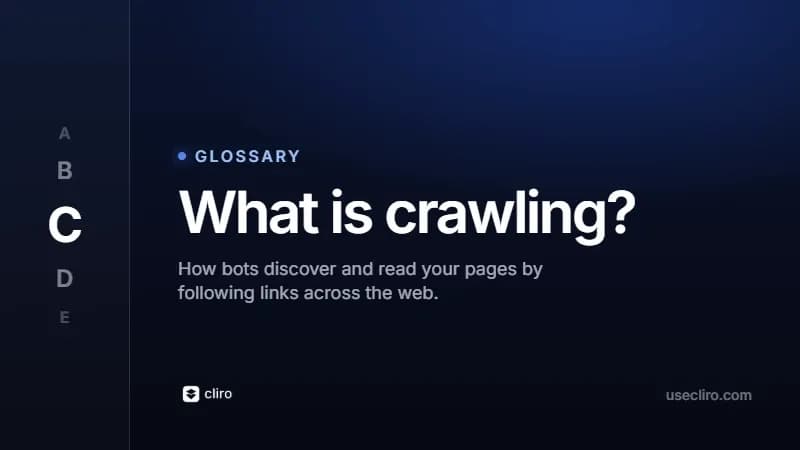 What Is Crawling in SEO? How Search Bots Find Pages