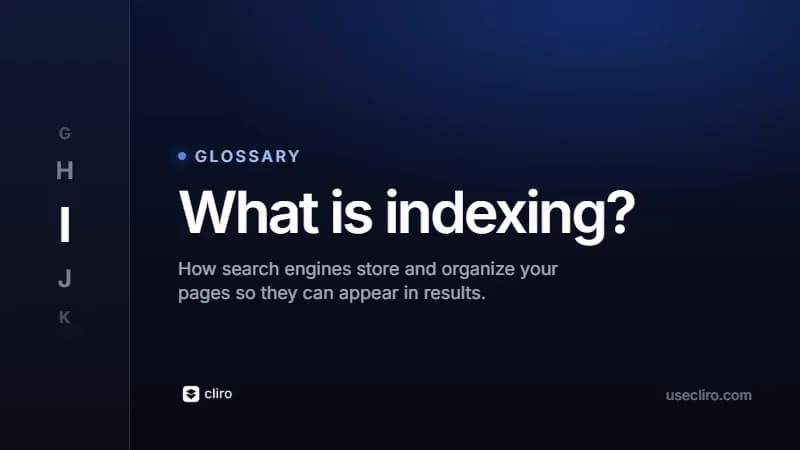 What Is Indexing in SEO? How Search Engines Store Pages