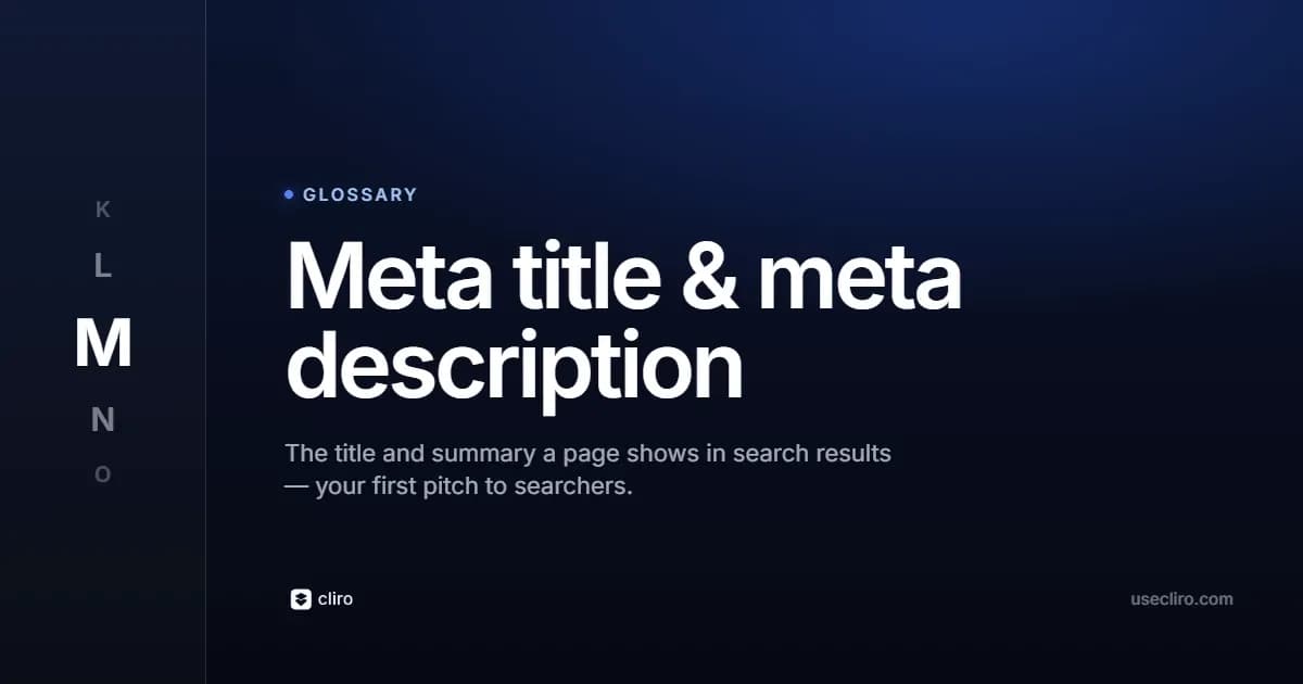 Meta Title and Meta Description: A Complete SEO Guide