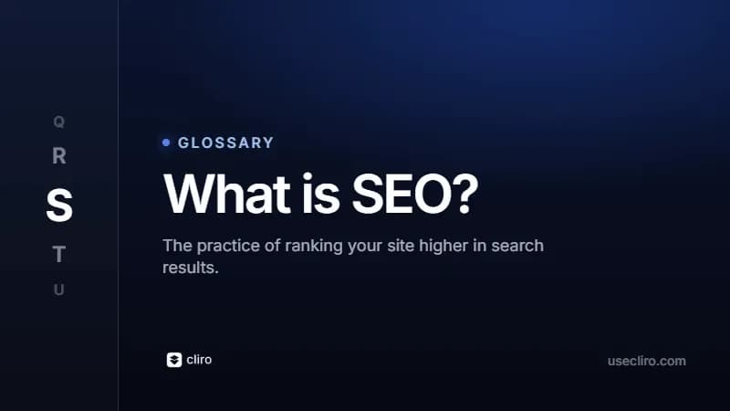 What is SEO?