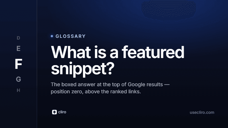 What Is a Featured Snippet? How to Win Position Zero