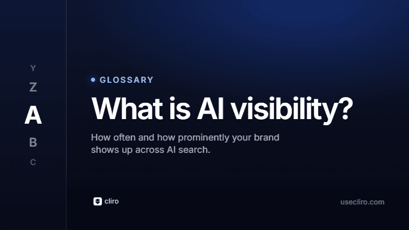 What Is AI Visibility? How Brands Appear in AI Search