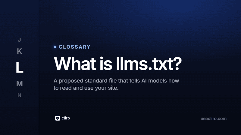 What Is llms.txt? The Proposed AI Content Standard