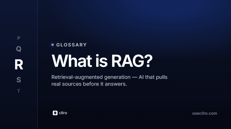 What Is RAG? Retrieval-Augmented Generation Explained
