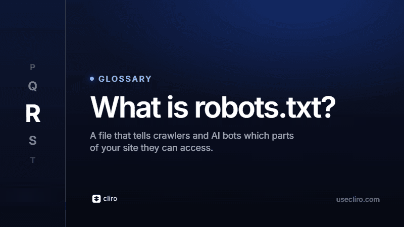 What Is robots.txt? Controlling Crawlers and AI Bots