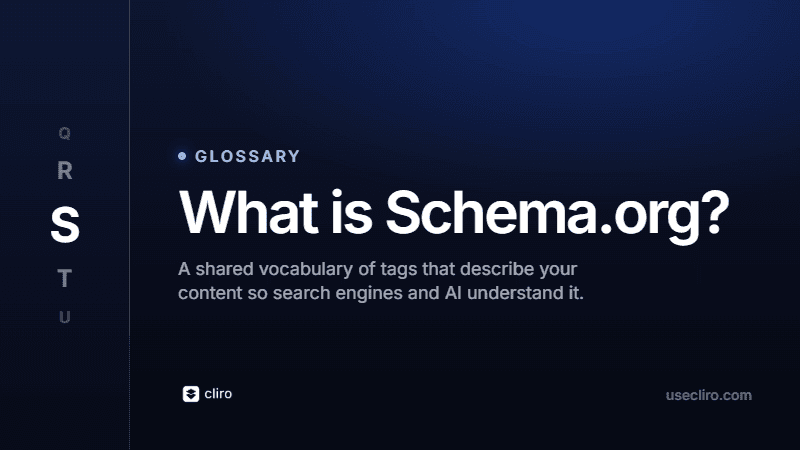 What Is Schema.org?