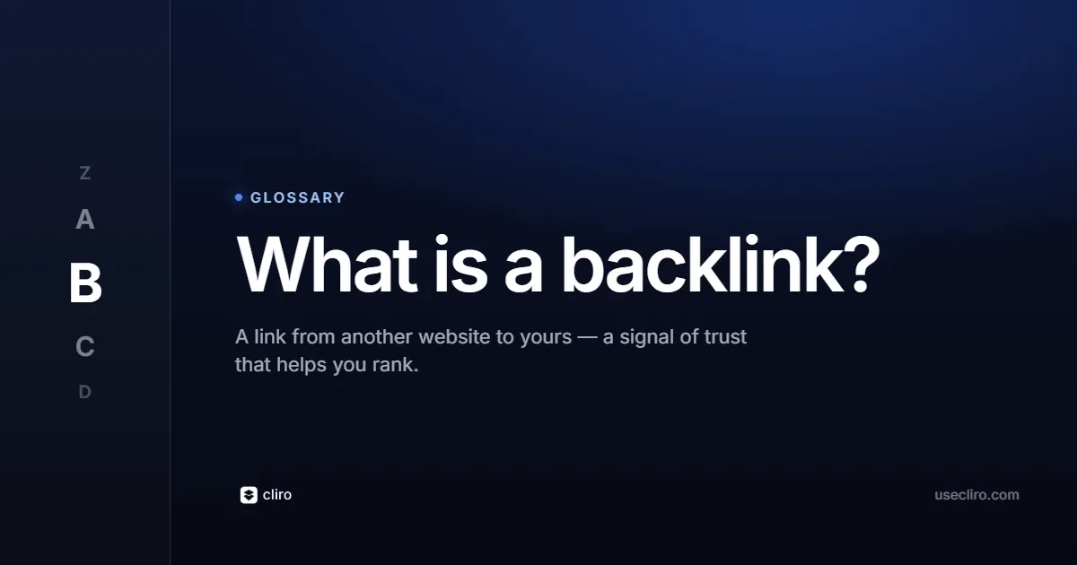 What Is a Backlink? Why Inbound Links Still Matter