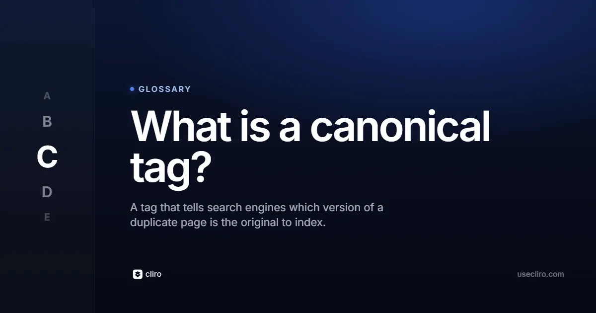 What Is a Canonical Tag? How to Fix Duplicate Content