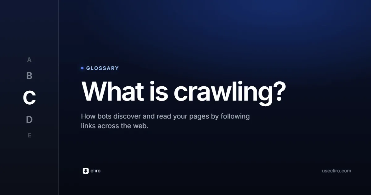 What Is Crawling in SEO? How Search Bots Find Pages