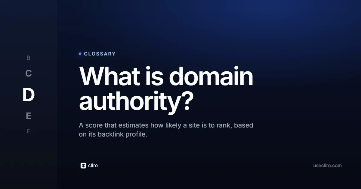 What Is Domain Authority? Is It a Google Ranking Factor?