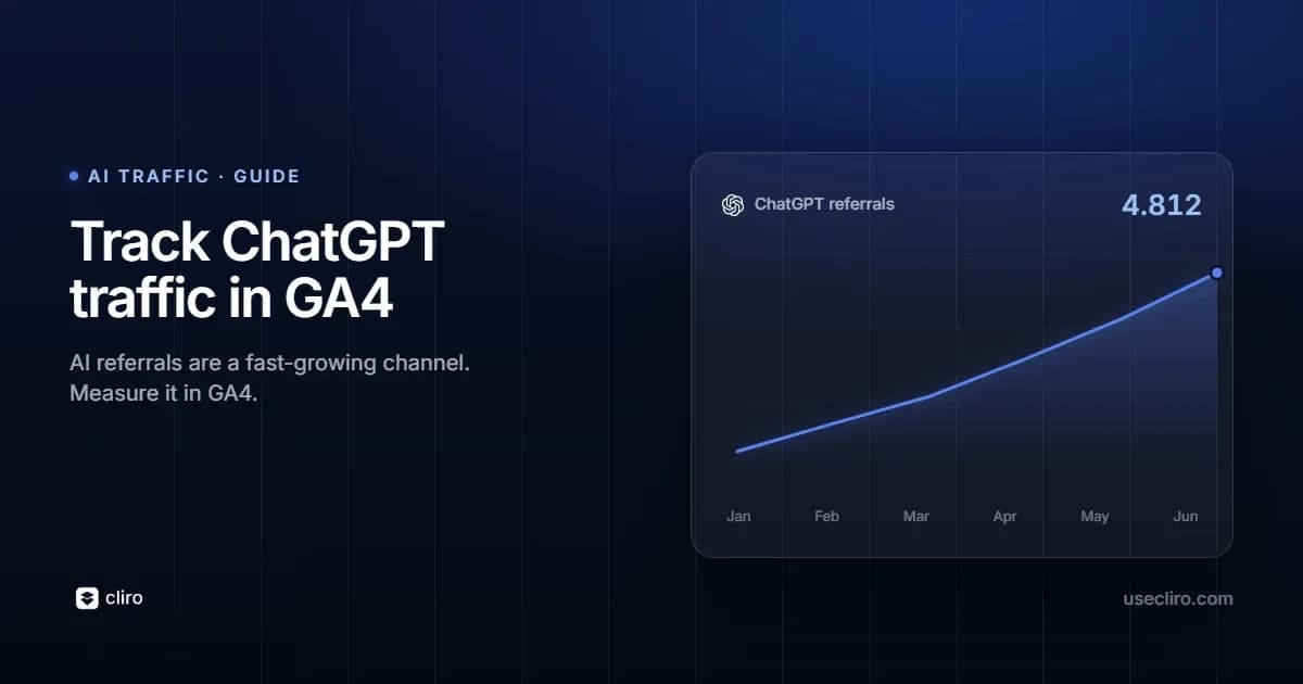 How to measure ChatGPT traffic in GA4