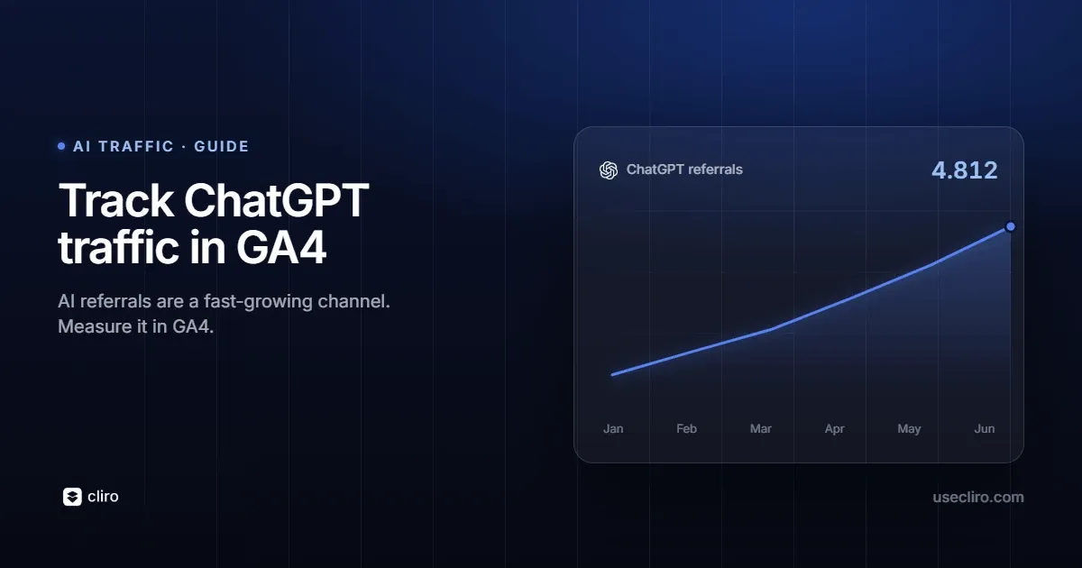 How to measure ChatGPT traffic in GA4