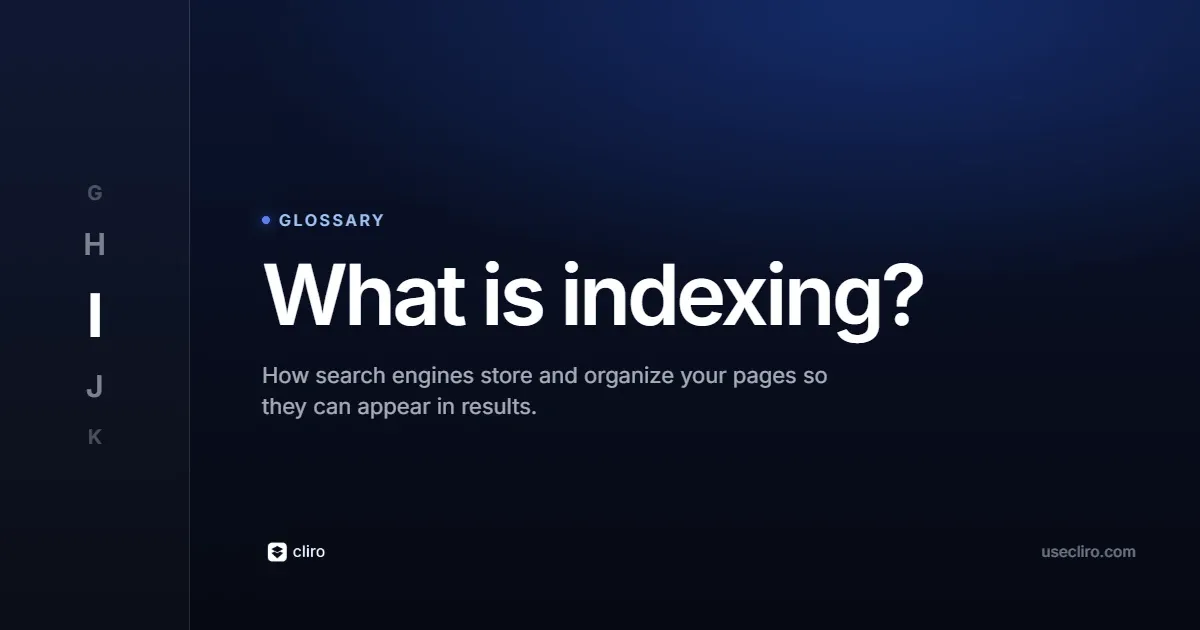 What Is Indexing in SEO? How Search Engines Store Pages