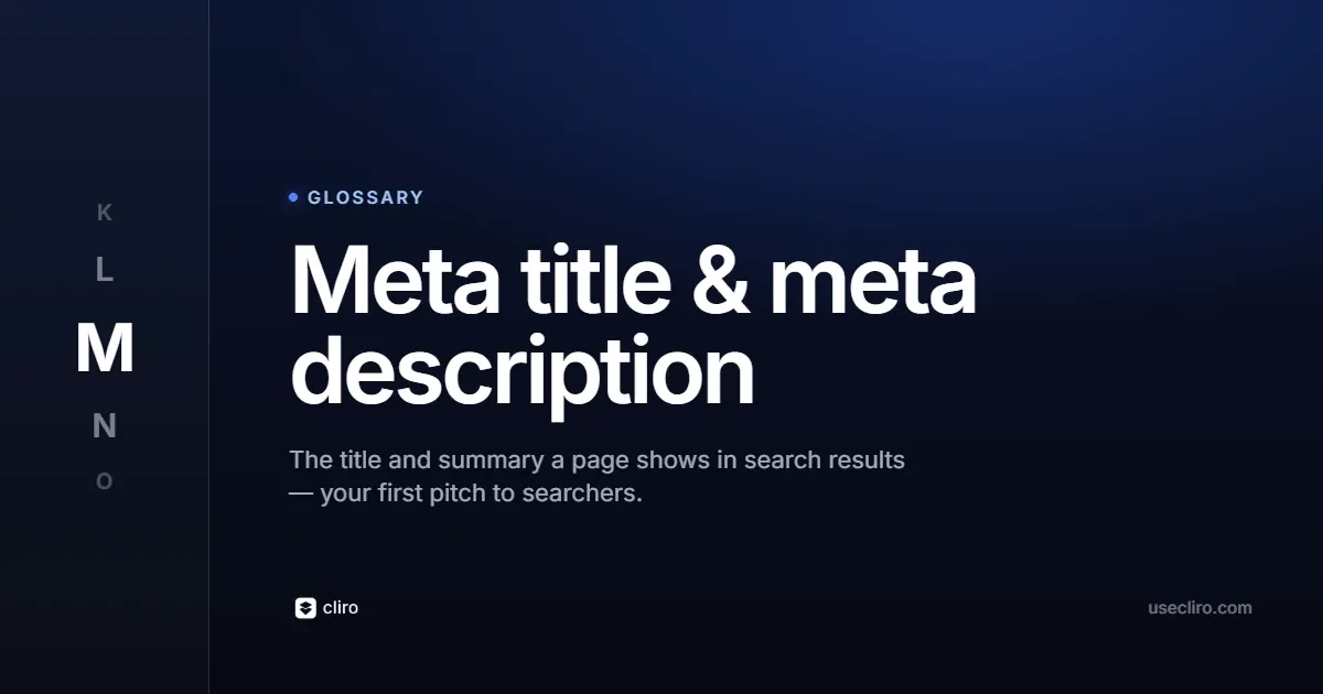 Meta Title and Meta Description: A Complete SEO Guide