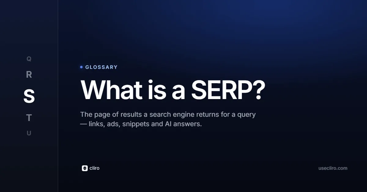 What Is a SERP? Search Engine Results Pages Explained