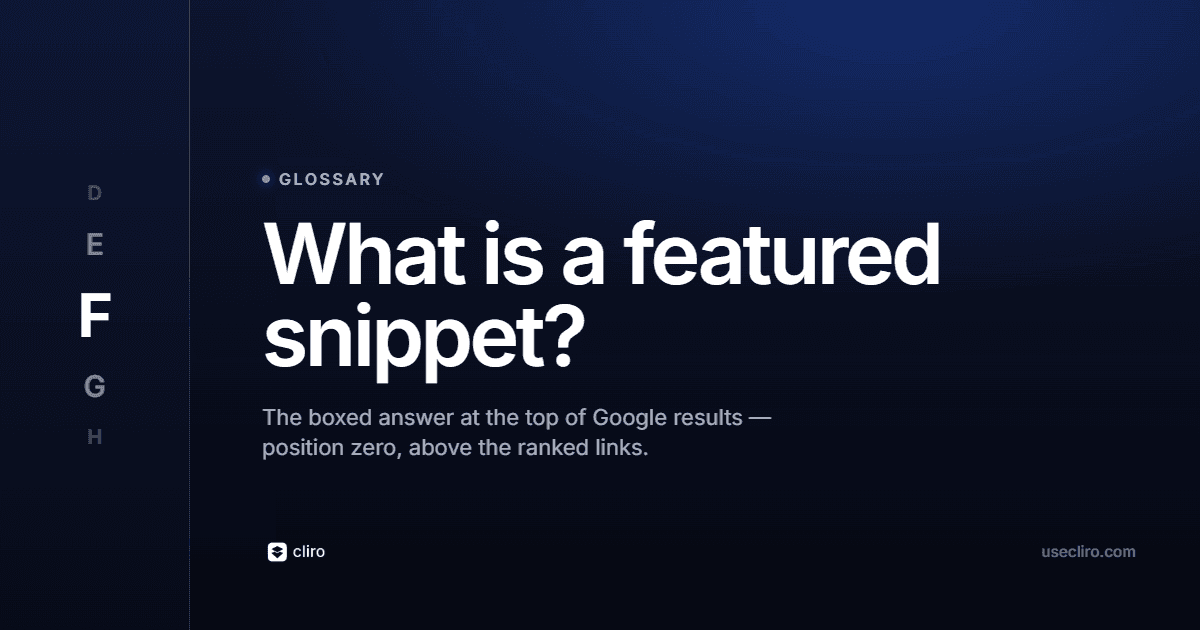 What Is a Featured Snippet? How to Win Position Zero