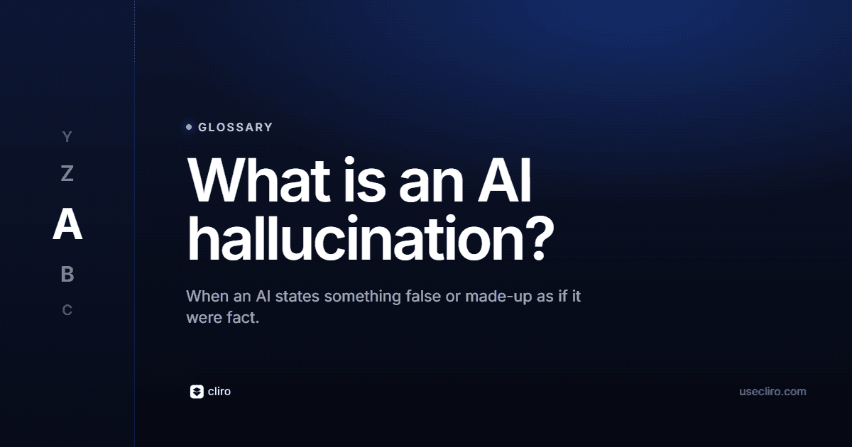 What Is an AI Hallucination? When AI Gets It Wrong