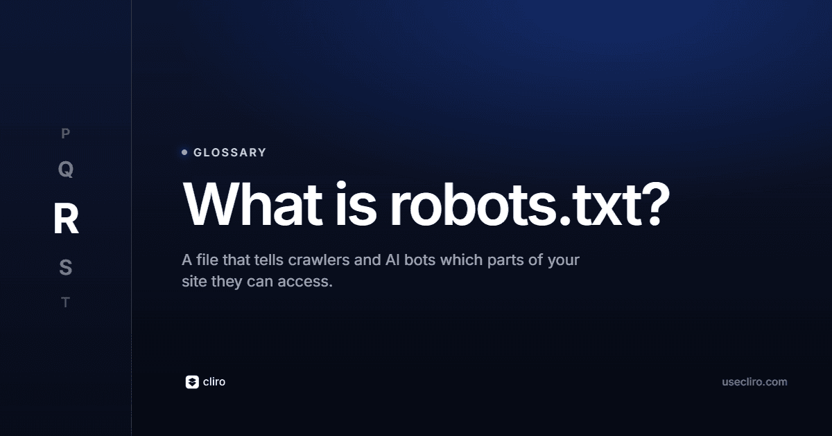 What Is robots.txt? Controlling Crawlers and AI Bots