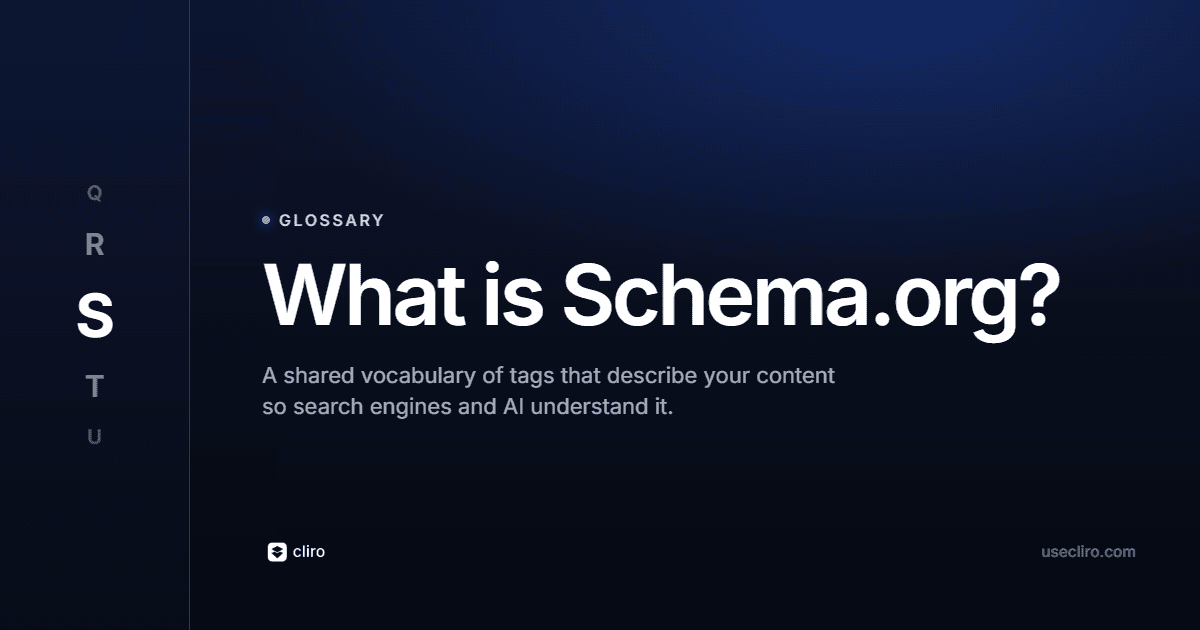 What Is Schema.org?